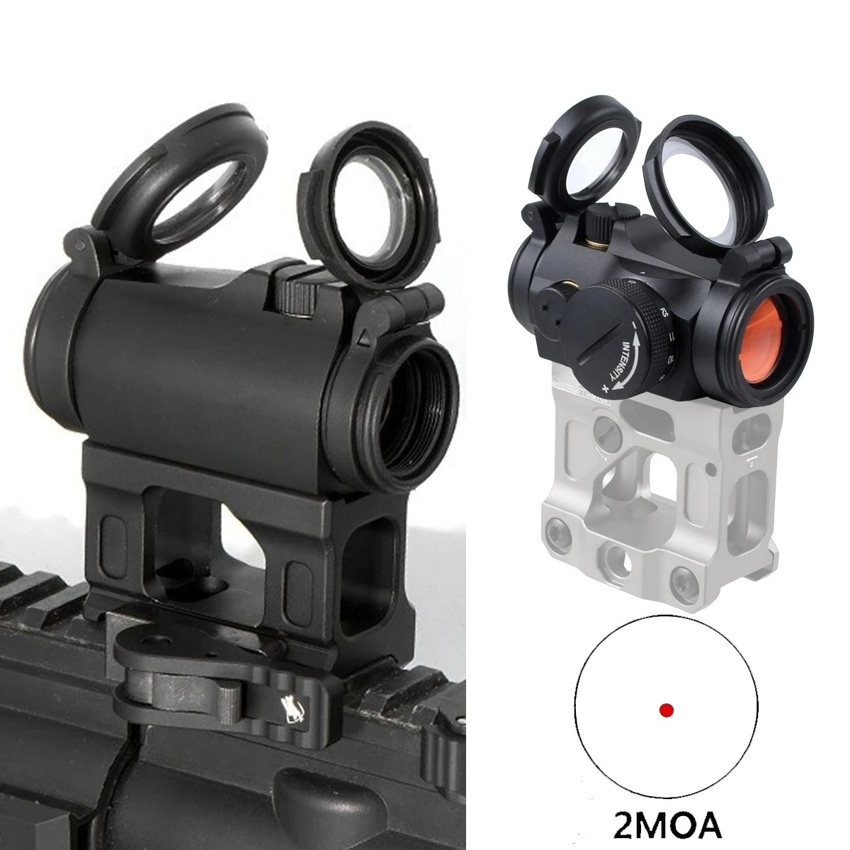 Outdoor Hunting Range - Mira Tática T01/02 2MOA Red Dot