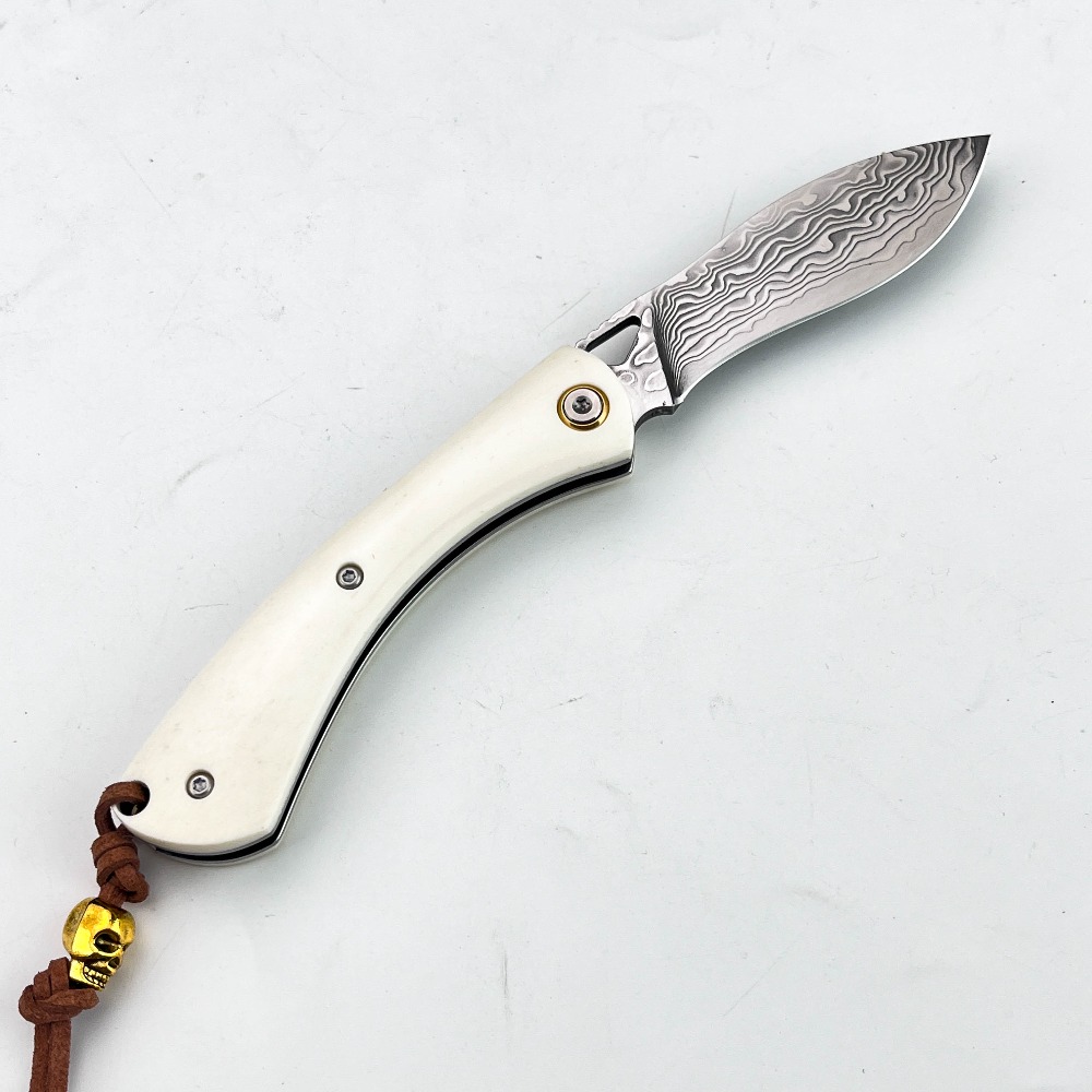 Outdoor Hunting Gifts - Nova Faca Dobrável com Lâmina de