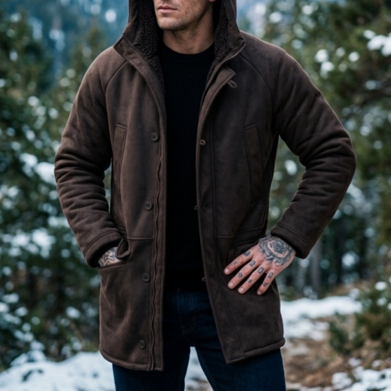 Novo Casaco de Inverno Masculi - Men'S Outdoor Hunting Jacket avaliação e preço
