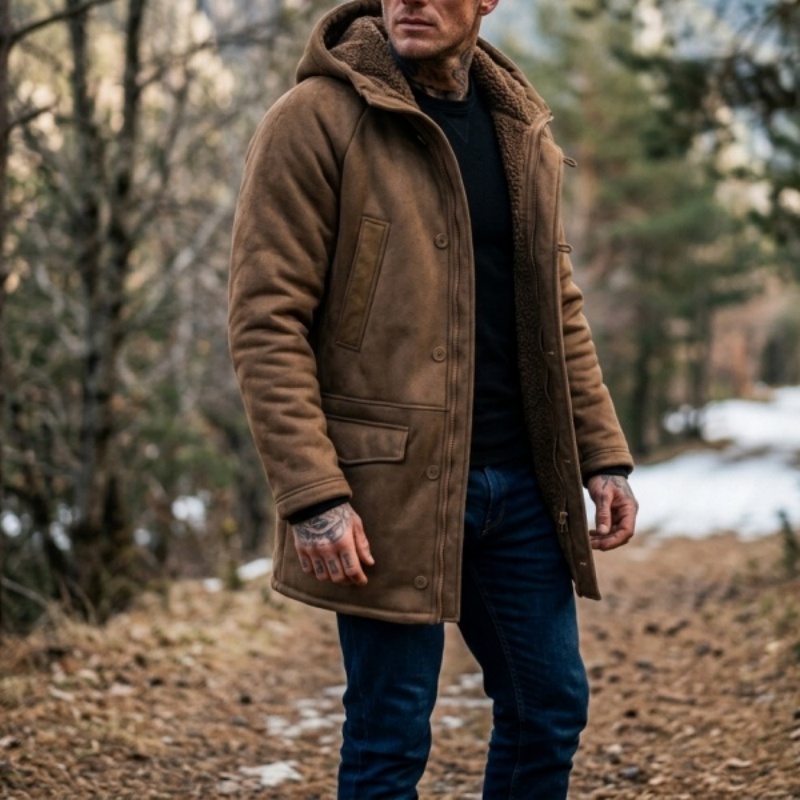 Novo Casaco de Inverno Masculi - Men'S Outdoor Hunting Jacket avaliação e preço
