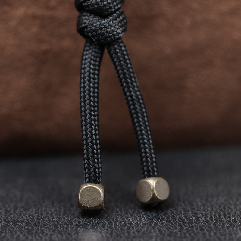 2 pçs 4mm buraco cubo faca de  - Paracord Survival Bracelet avaliação e preço