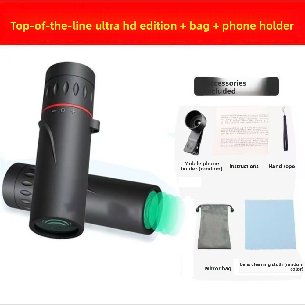 Telescópio monocular de alta d - Hunting Outdoor Watch avaliação e preço