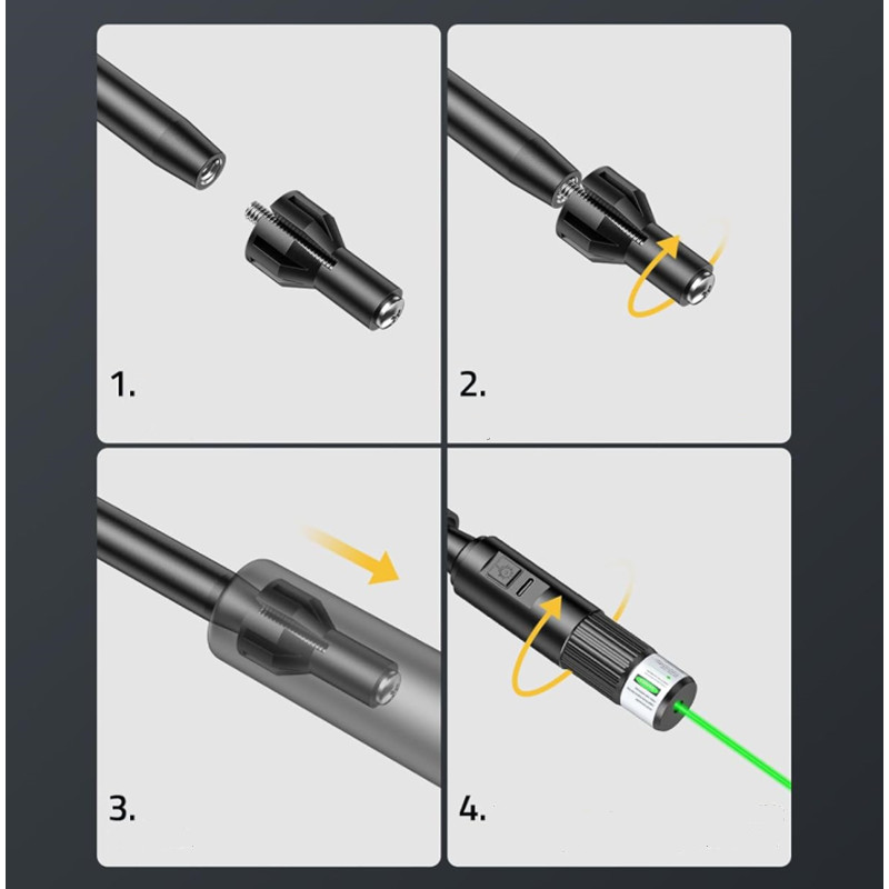 Kit de borosqueiro laser verme - Laser Boresighter Kit avaliação e preço