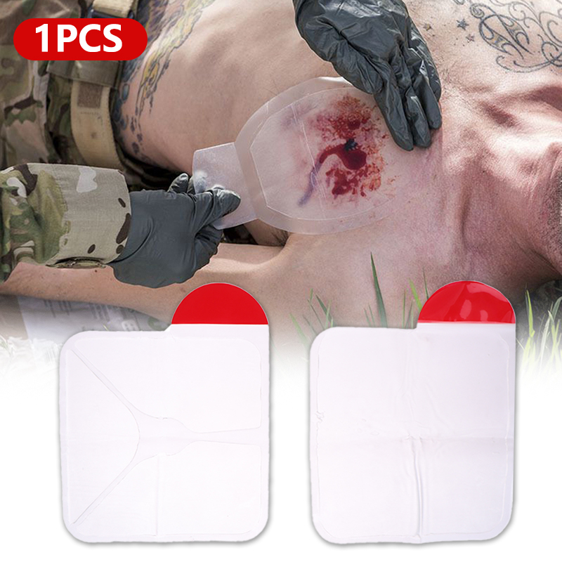 Quadrado médico peito selo, ve - Field Dressing Kit avaliação e preço