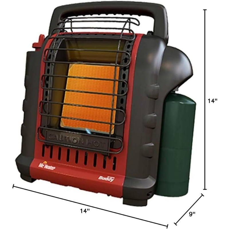 Aquecedor radiante a gás propa - Outdoor Hunting Heater avaliação e preço