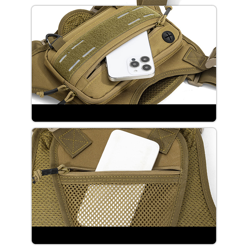 Colete Tático de Peito para Ca - Men'S Outdoor Hunting Jacket avaliação e preço