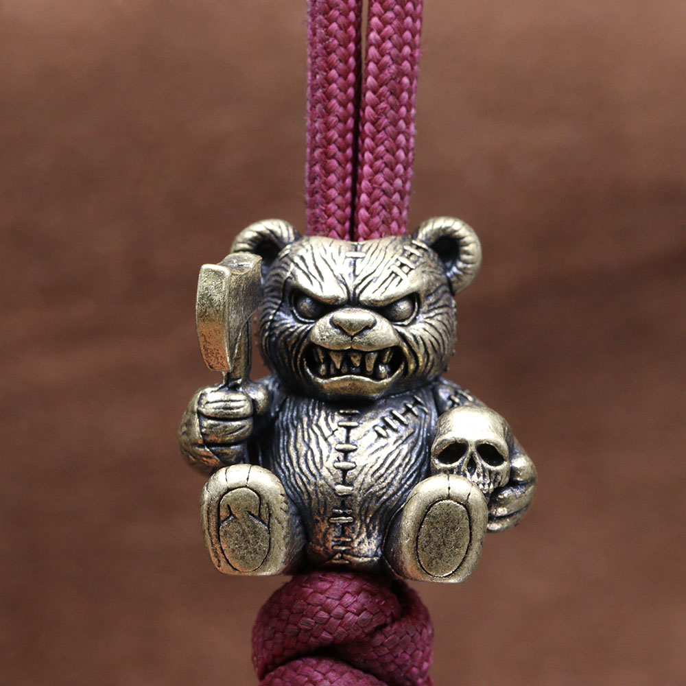Pingente de Latão com Formato  - Paracord Survival Bracelet avaliação e preço