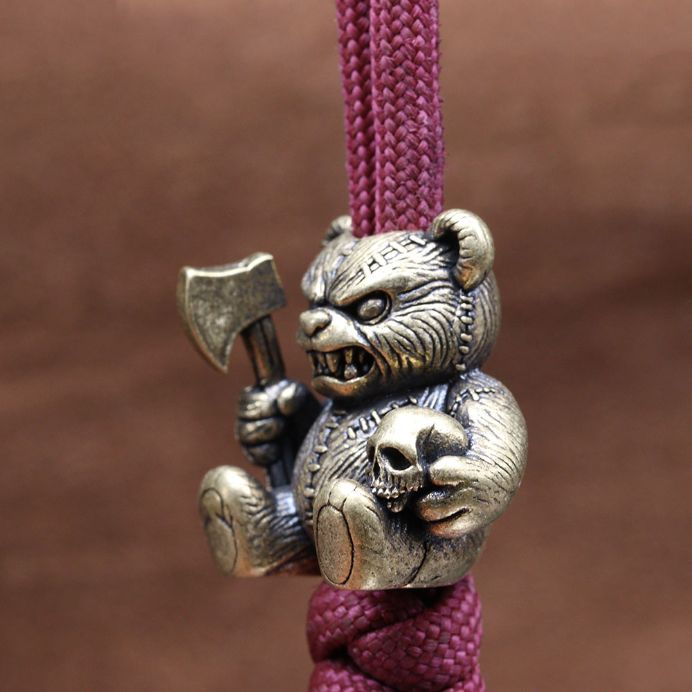 Pingente de Latão com Formato  - Paracord Survival Bracelet avaliação e preço