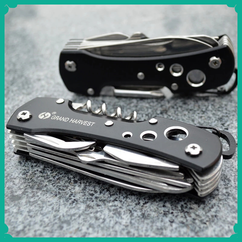 Canivete Multifuncional 11 em  - Outdoor Hunting Knife Set avaliação e preço