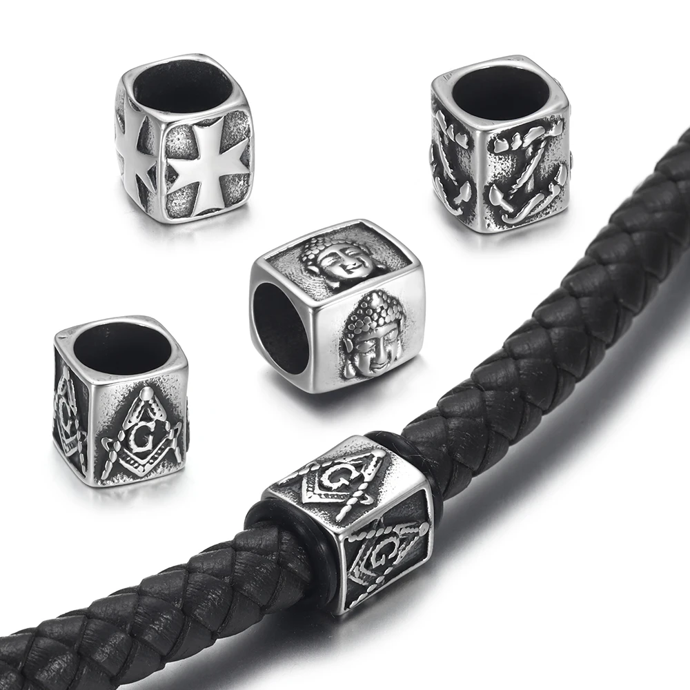 Grânulos de aço inoxidável par - Paracord Survival Bracelet avaliação e preço