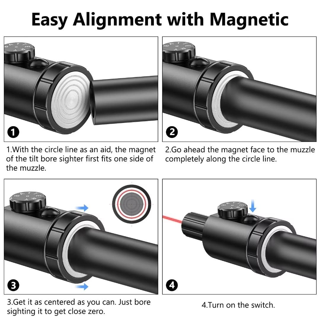 Kit de visão de furo magnético - Laser Boresighter Kit avaliação e preço
