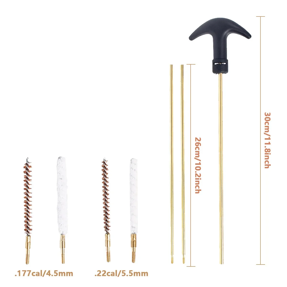 Kit de limpeza de barril de ai - Outdoor Hunting Rifle avaliação e preço