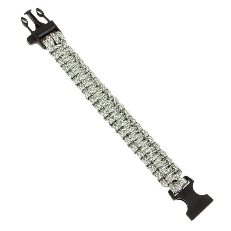 Pulseira de paracord com apito - Paracord Survival Bracelet avaliação e preço