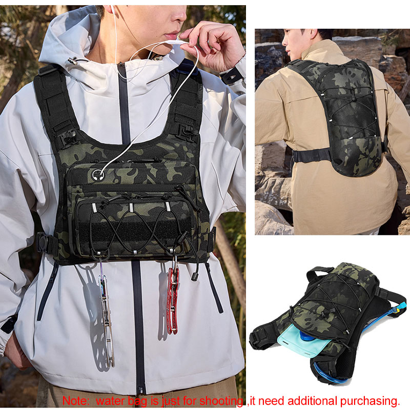 Colete Tático de Peito com Moc - Men'S Outdoor Hunting Jacket avaliação e preço