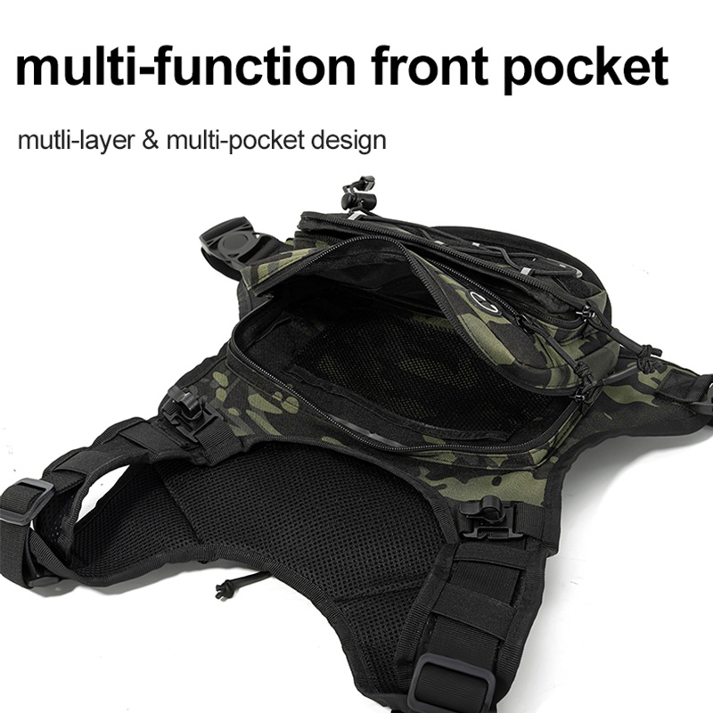 Colete Tático de Peito com Moc - Men'S Outdoor Hunting Jacket avaliação e preço