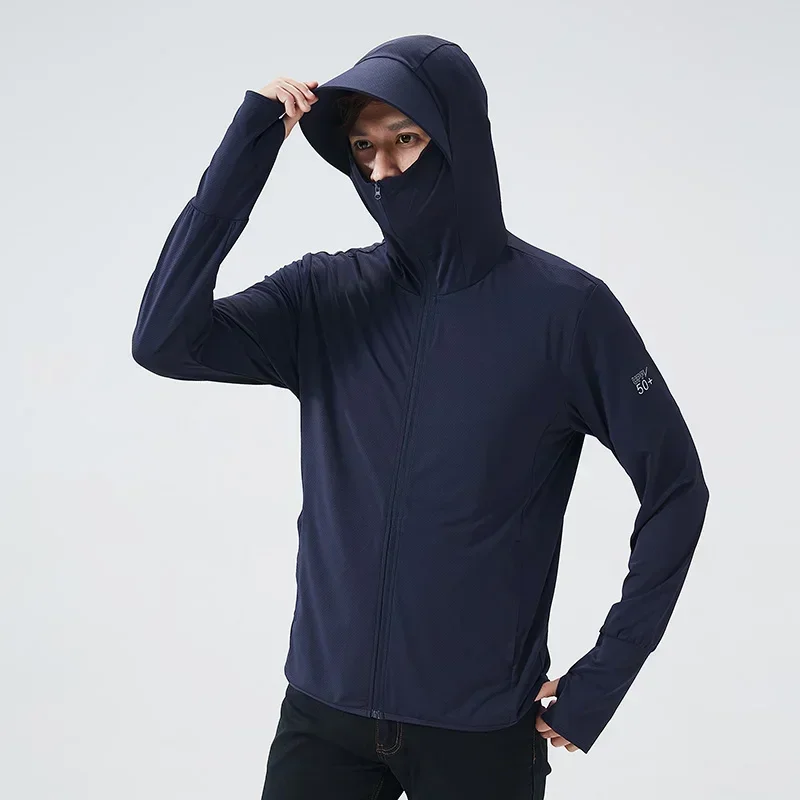 Jaqueta de verão com capuz upf - Men'S Outdoor Hunting Jacket avaliação e preço